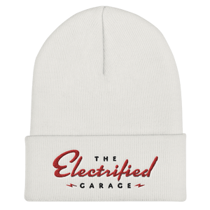 The Electrified Garage Cuffed Beanie - EV Origins