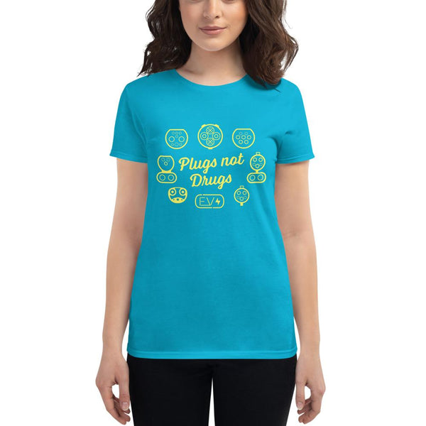 Plugs Women's short sleeve t-shirt - EV Origins