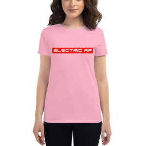 Electric AF Women's short sleeve t-shirt - EV Origins